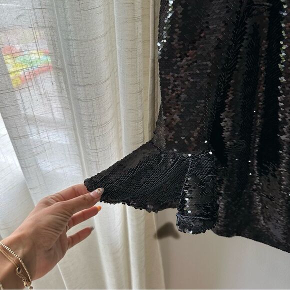 PatBO Cut Out Sequin Mini Dress - Picture 9 of 13